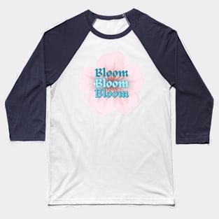 Bloom Flower Baseball T-Shirt